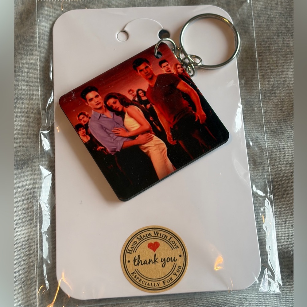 Twilight Breaking Dawn square Keychain